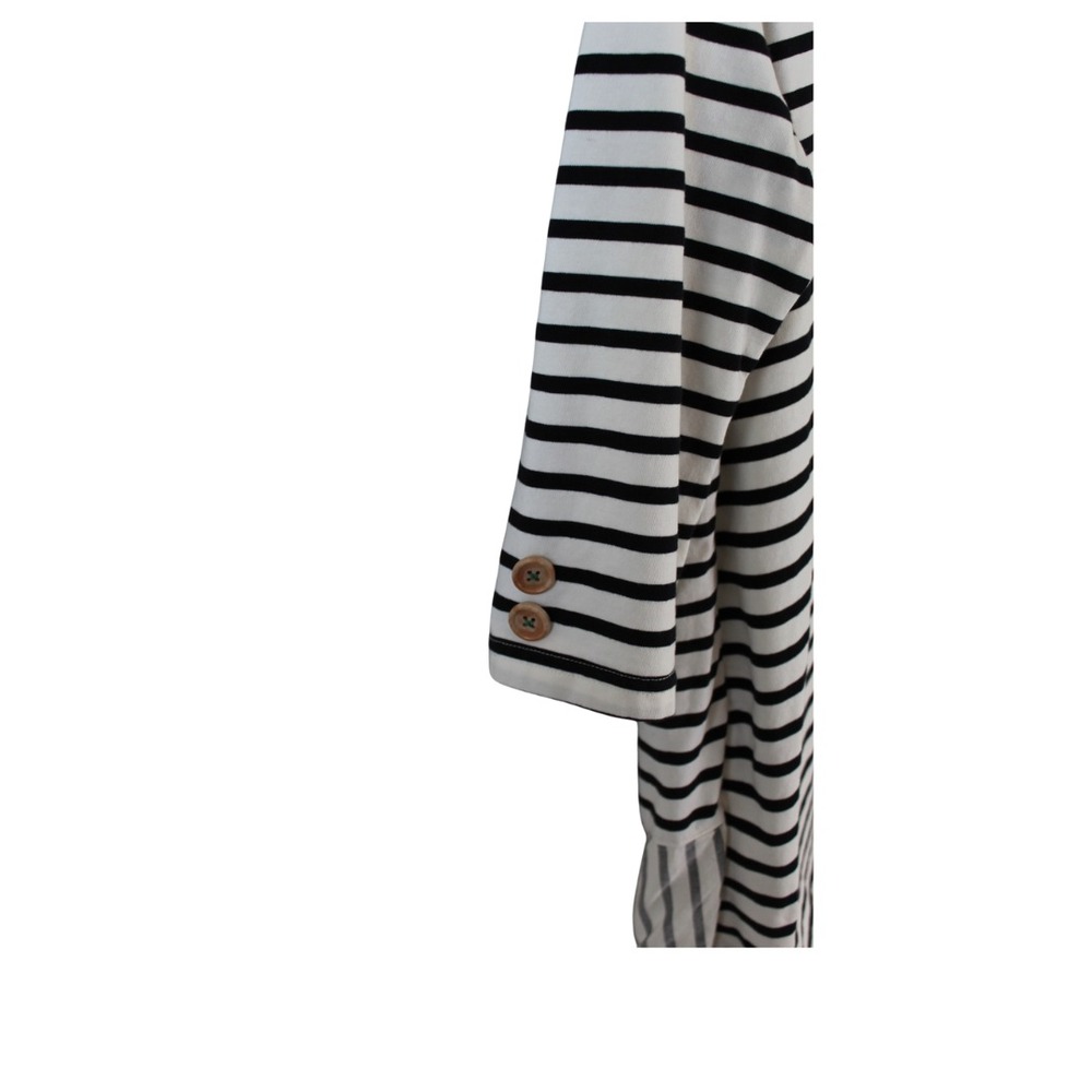 Women's Matilda‎ Jane with Joanna Gaines Harvest Day Top Stripe Floral Size S - Picture 4 of 5